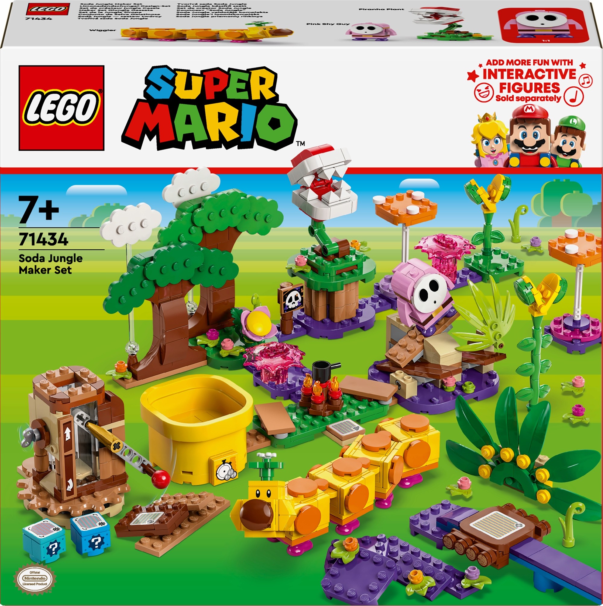 LEGO Super Mario Sódová džungla - tvorcovská sada 71434